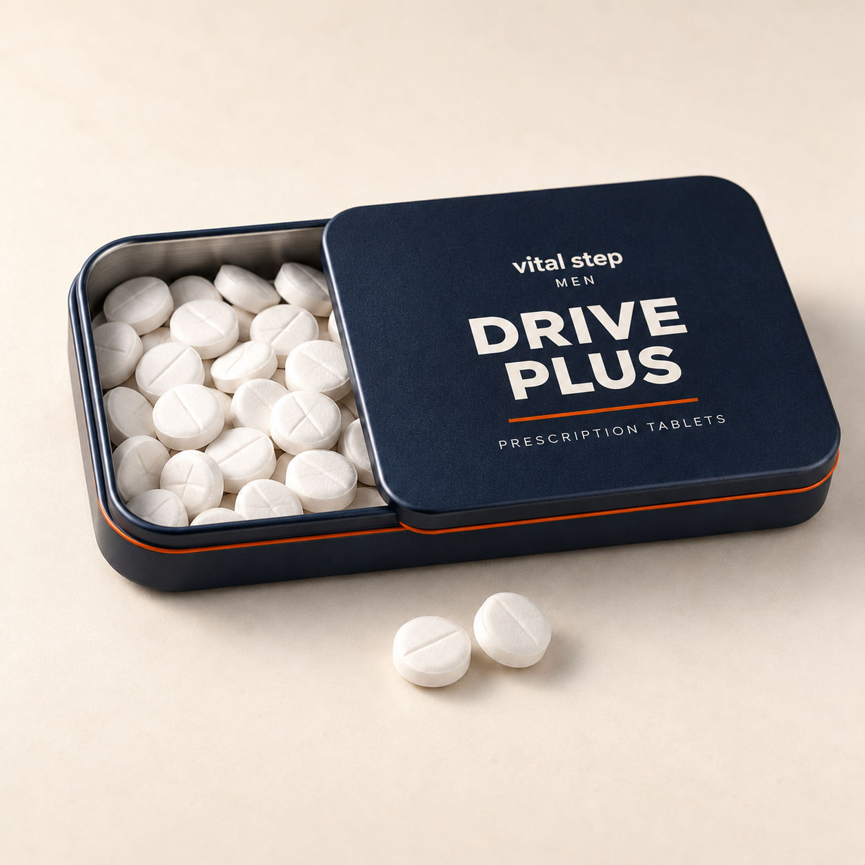 Vital Step Men Drive Plus tablet tin