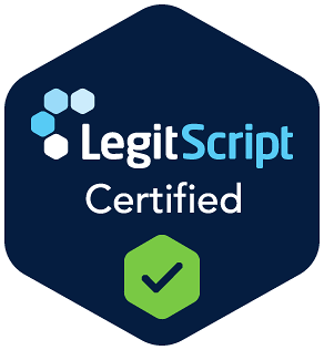 LegitScript certified healthcare merchant